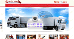 Desktop Screenshot of dogutrans.com