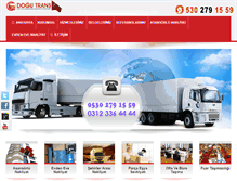 Tablet Screenshot of dogutrans.com